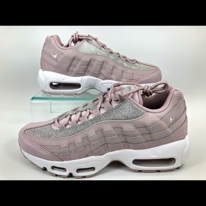 Women's Nike Air Max 95 Rose Glitter Sparkle